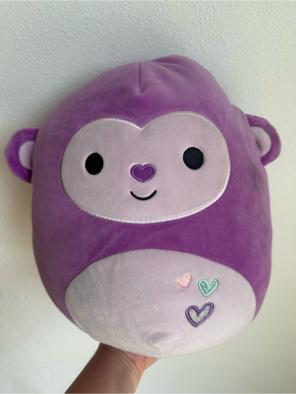 Squishmallow purple monkey